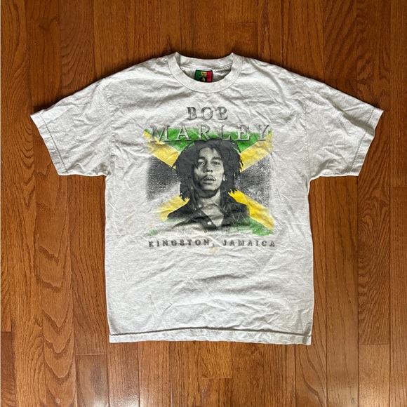 Bob Marley Jamaica Collection Graphic Tee Size Large - Picture 1 of 5